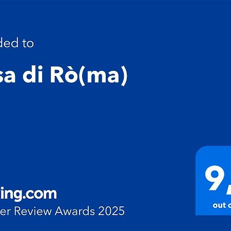Casa Di Ro Roma Exterior foto